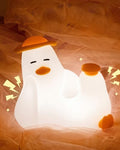 Duck Night Light for Kids, 8 Soothing Sounds, 14 Colors Lamp