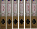 Satya Smudge Incense Stick – Hand-Rolled Indian Masala Incense for Meditation, Yoga & Spiritual Cleansing Pack of 6 (Smudge White Sage)