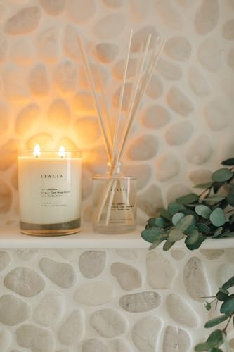 Brooklyn Candle Studio Italia Reed Diffuser, Cardamom & Vanilla, 4.4oz