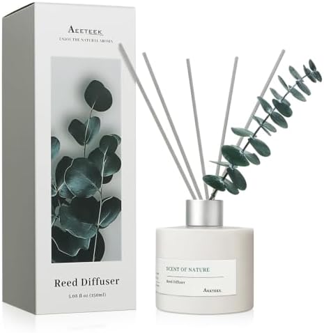 Lemon Verbena Reed Diffuser, 5.07 fl oz Fruity & Grass Aroma Oil