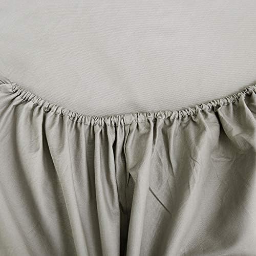 NHNHN 2 Pack Fitted Sheet-Deep Pockets-Soft Microfiber-Easy Care-Shrinkage and Fade Resistant-Fitted Sheets Twin Size-2 Sets of Fitted Sheets (Twin?2 Pcs, Grey)