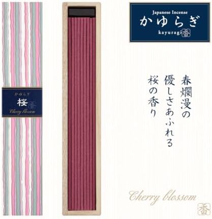 Nippon Kodo Kayuragi Incense Sticks - Cherry Blossom, Japanese Quality Incense