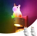 L LOHAS LED Plug-in Night Light, Kids, Cute Color Changing LED Night Light