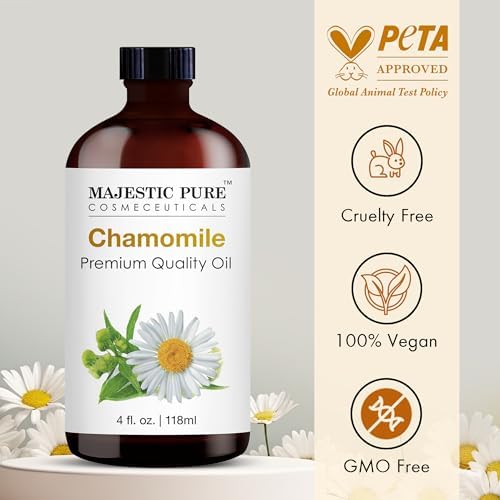 Majestic Pure Chamomile Essential Oil for Diffuser - 4 Fl Oz