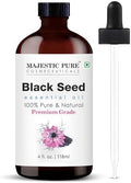 Majestic Pure Blackseed Essential Oil for Diffuser - 4 Fl Oz