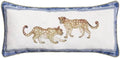 patdrea Designer French Vintage Leopard Printed Pillow Cover,12"x28"