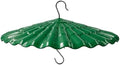 13.5'' Bird Feeder Rain Guard - Bright Dome Shield Umbrella Cover, Squirrel Proof Baffle for Outside Pole & Hanging Standard Wild Bird Feeders, Weatherproof Shatterproof Canopy,(1 Pack, Green)