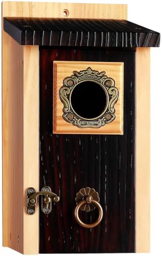 SISTERBIRD Blue Bird Houses for Outdoors, Bluebird House, Warming Gift