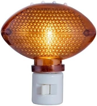 Novelty Lights LED Football Shape Sports Night Light with Swivel Plug