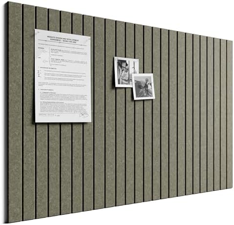 Felt Bulletin Board & Cork Board Alternative 36" x 24"