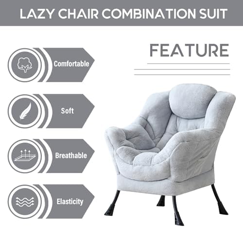 LITA Lazy Chair, Comfy Accent Reading Chair