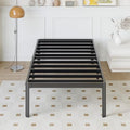 14 Inch Twin Bed Frames with Rounded Corner Legs Heavy Duty