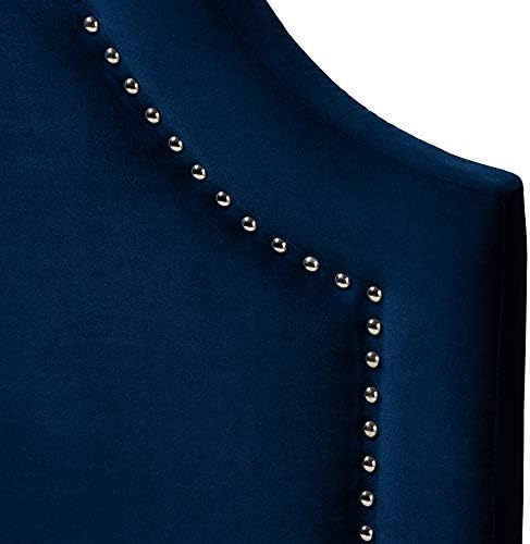 Baxton Studio Headboards, Twin, Navy Blue