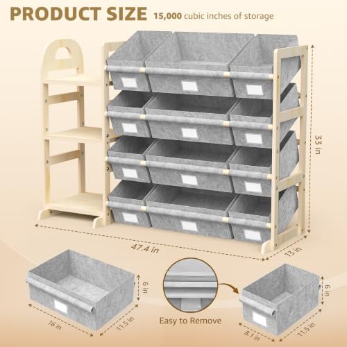 Storage Organizer with 3 Shelves