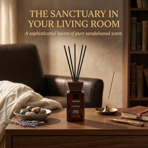 Sandalwood Reed Diffuser, 5.2 Fl Oz