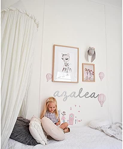 MAMERIA Kids Bed Canopy with Frills Cotton Hanging Tent Curtain Net for Reading Nook Hideaway Bedding Play Room Decor (Beige)