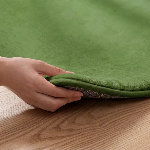 1.3" Thick Foam Play Mat 50x50 Baby Floor Playmat Nursery Rug Olive