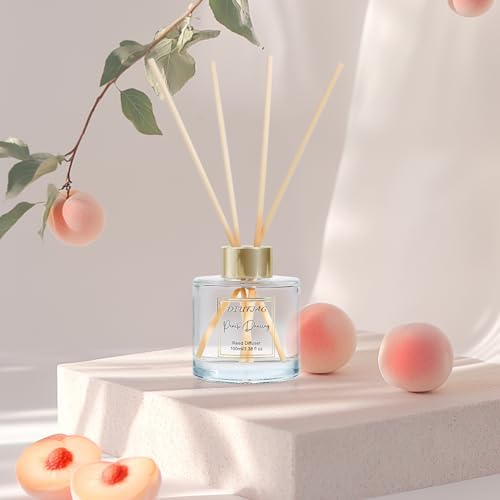 200ml Scent Diffuser with 6 Fiber Sticks, 6.76 oz Reed Diffuser Set