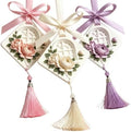Plaster Aroma Tester 3 Pack, Three Colors, Peony, Unscented.