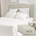 Linen Peel and Stick Headboard, Soundproof Anti-Collision Wall Panel