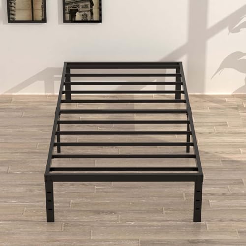 16 Inch Narrow Twin Bed Frame 30x75 No Box Spring Needed