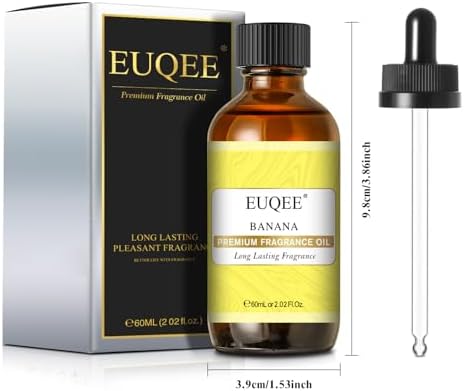 EUQEE 2.02 Fl oz Banana Fragrance Oil for Home Fragrance 60ml