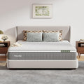 Novilla Queen Mattress 10 Inch,Hybrid Queen Size Gel Memory Foam Mattress