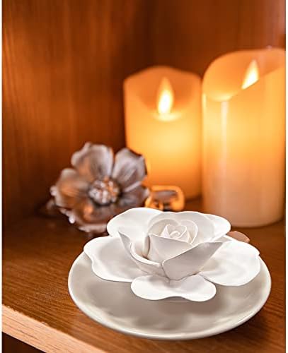 Passive Oil Diffuser for Essential Oil-Non-Electric Porcelain Aromatherapy Diffusers for Small Mini Room, Desk Decorative, Bathroom