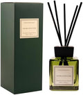XEPTLE Hotel Colletion Reed Diffuser, Clean White Floral Fragrance with Bergamot & Warm White Musk, Air Freshener, Home Fragrance Diffuser with 5 Reeds for Bedroom Bathroom Office Décor, 7.04oz, Green
