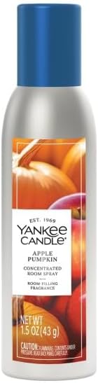 Yankee Candle Concentrated Air Freshener Room Spray Harvest Bounty Variety Pack, Odor Eliminator for Home, Bathroom, 1.5 Oz (Pack of 3)