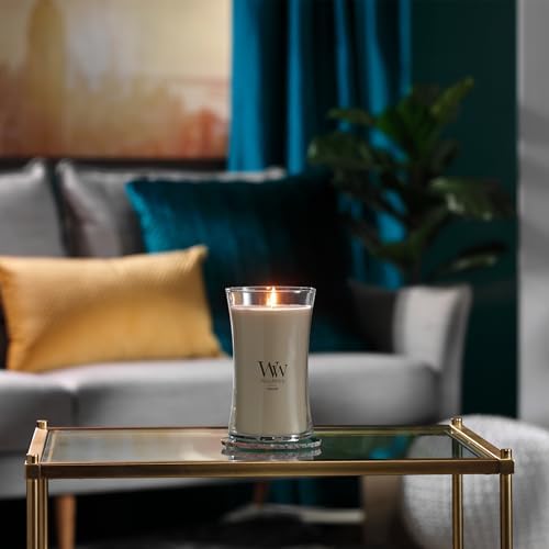 WoodWick Fireside Scented Candle, Crackling Wick, 21.5oz (Pack of 4)