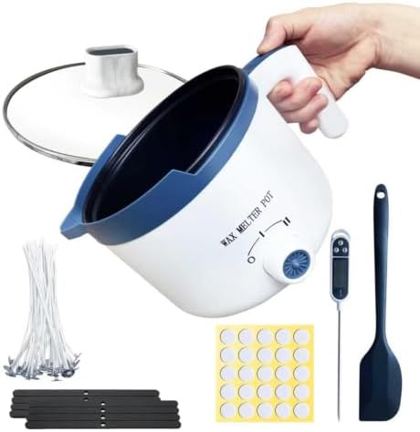 Ksedcon Electric Wax Melting Pot for Candle Making with Pouring Spout