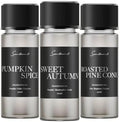 Scentiment Fall Diffuser Oil Set – 3 Autumn Scents (20 mL Each) | Sweet Autumn (Vanilla & Spiced Leaves), Pumpkin Spice (Cinnamon & Clove), Roasted Pine Cone (Smoky Wood & Pine), Fragrance Oil