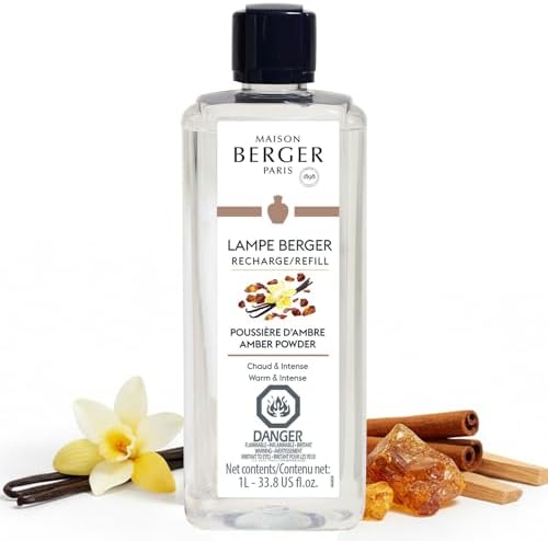 MAISON BERGER Lampe Berger Refill, 1 L, Amber Powder