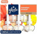 Glade PlugIns Refills Air Freshener, Scented and Essential Oils for Home and Bathroom, Hawaiian Breeze, 0.67 Fl Oz (Pack of 5)