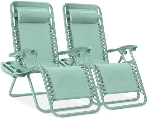 Best Choice Products Zero Gravity Chair Recliner, Seafoam