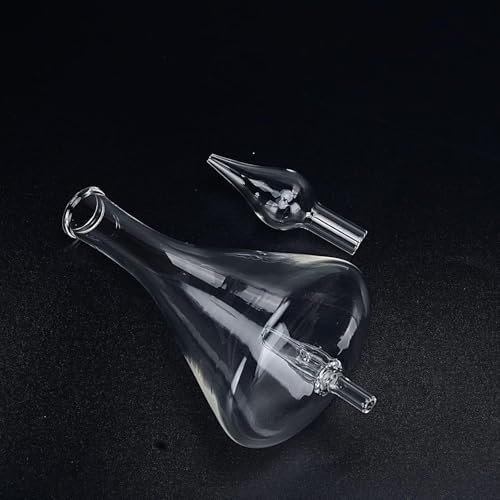 Replacement Glass Bottle for Essential Oil Nebulizer Diffuser – Aromatherapy Glass Reservoir for Diffuser