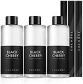 COCODOR Reed Diffuser Oil Refill/Black Cherry /6.7oz / 3 Pack/Home Fragrance, Scented Oils, Oils for Reed Diffuser, Bathroom Home Decor