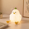 Bird Silicone Night Light for Kids, Cute Squishy LED Lamp Gift