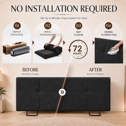 Full Headboard with Adjustable Height
