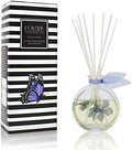 Reed Diffuser Set, English Garden Scented Oil Diffuser with Sticks, Home Fragrance Accessories for Bathroom Shelf Decor, Aroma Diffusers for Home or Office Desk, USA Made