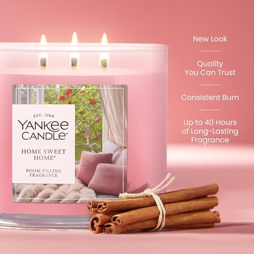 Yankee Candle Home Sweet Home Scented Candle, 14.5oz 3-Wick