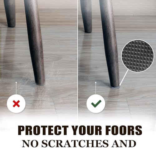 Yelanon Non Slip Furniture Pads for Hardwood Floors 20 Pcs 3"