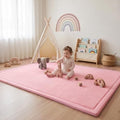 1.3" Thick Baby Play Mat for Floor,39x59 Memory Foam Tummy Time Mat