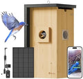 Birdfy Bird House with Camera & Metal Cladding, Lifetime Free AI Bird ID
