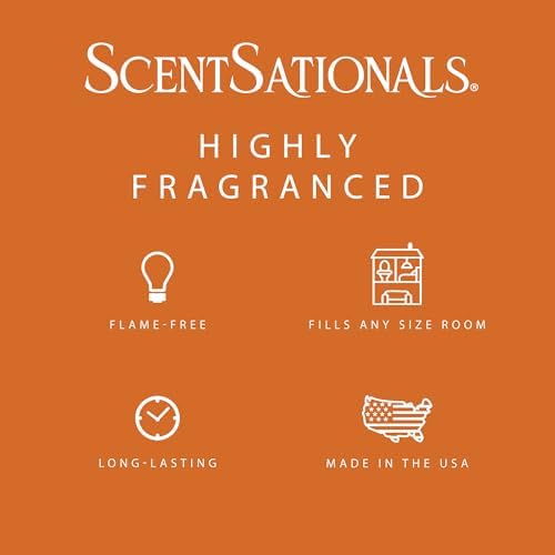 ScentSationals Pumpkin Apple Muffins Scented Fall Wax Melts 10oz (24 Cubes)