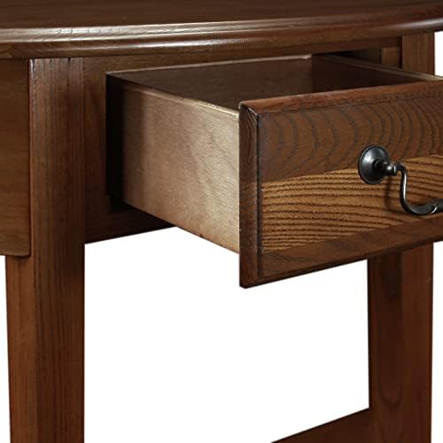 Leick Home Salem Console Table, 35", Medium Oak