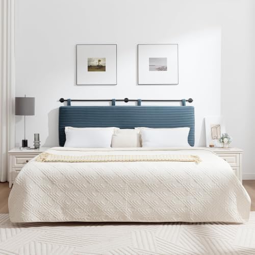 UEV Queen Headboard Only, Wall Mounted Hanging Upholstered Bed Head Board