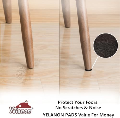 Felt Furniture Pads for Hardwood Floors Felt Pads for Chair Legs Yelanon