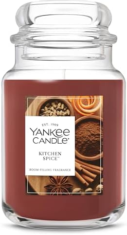 Yankee Candle Kitchen Spice Scented Candle, 22oz Large Jar